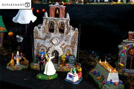 Day Of The Dead Church Department 56 Halloween Collectible 